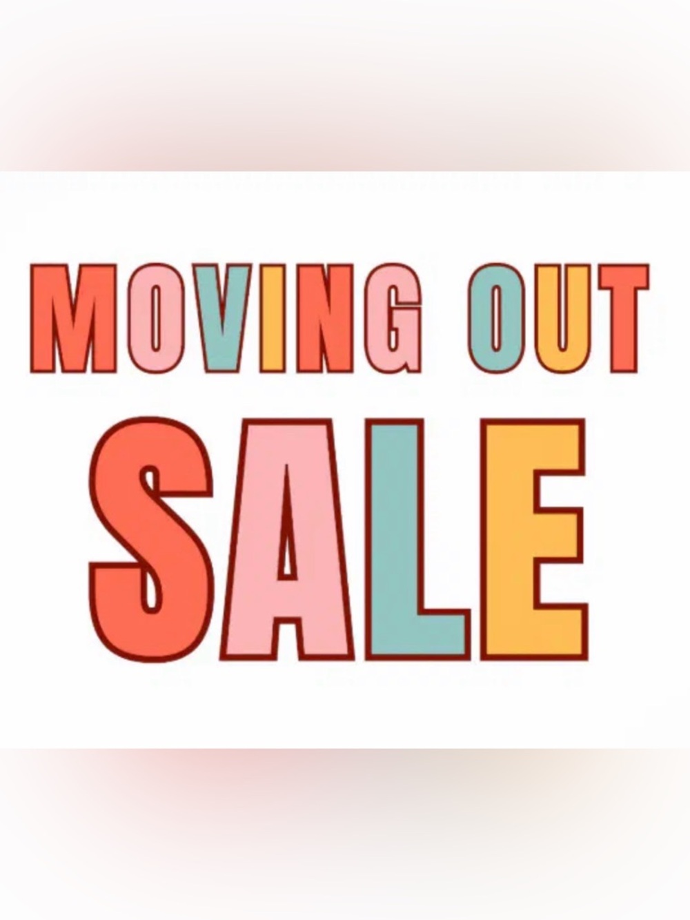 I’m Moving! Make me an offer!